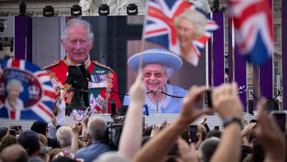 El desfile por el Jubileo de Platino de la Reina Isabel II