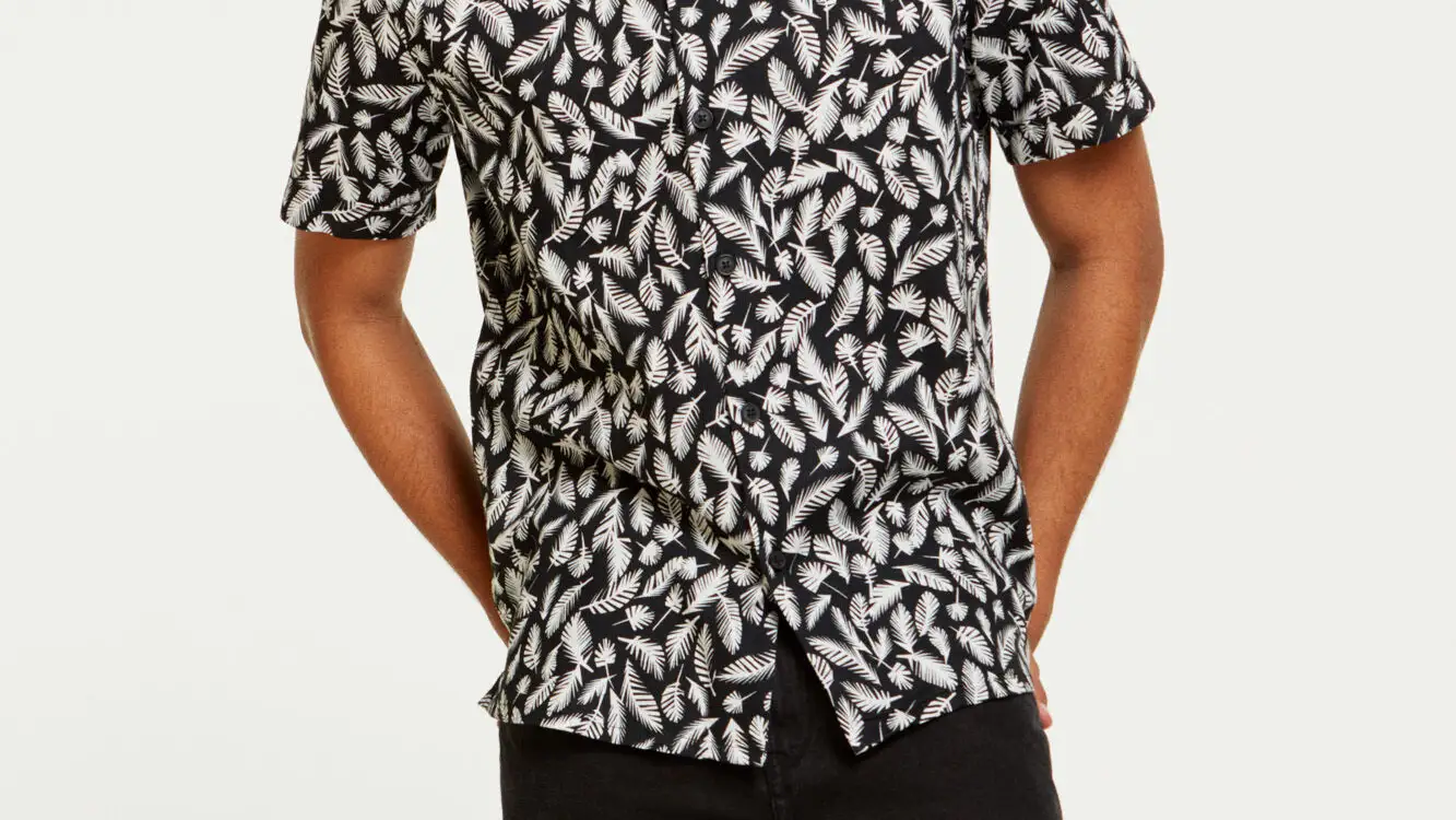 Camisa manga corta estampada