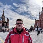 Mark Galeotti durante uno de sus viajes a Moscú