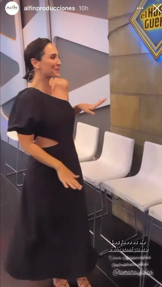 Tamara Falcó en 'El Hormiguero'.
