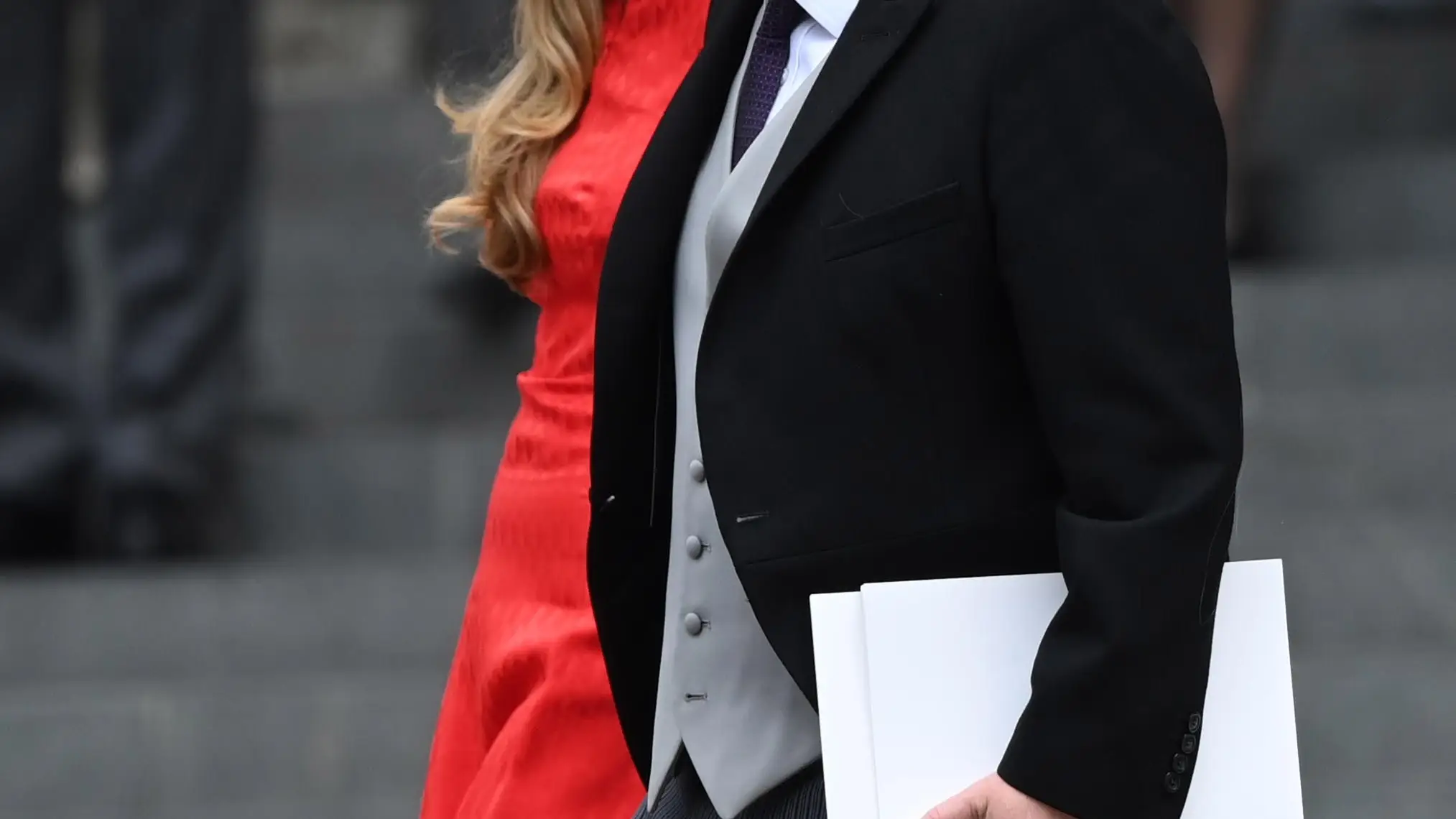 Boris Johnson y su esposa, Carrie EFE/EPA/NEIL HALL