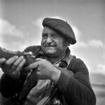 Un miliciano en el Frente de Aragón, 1937