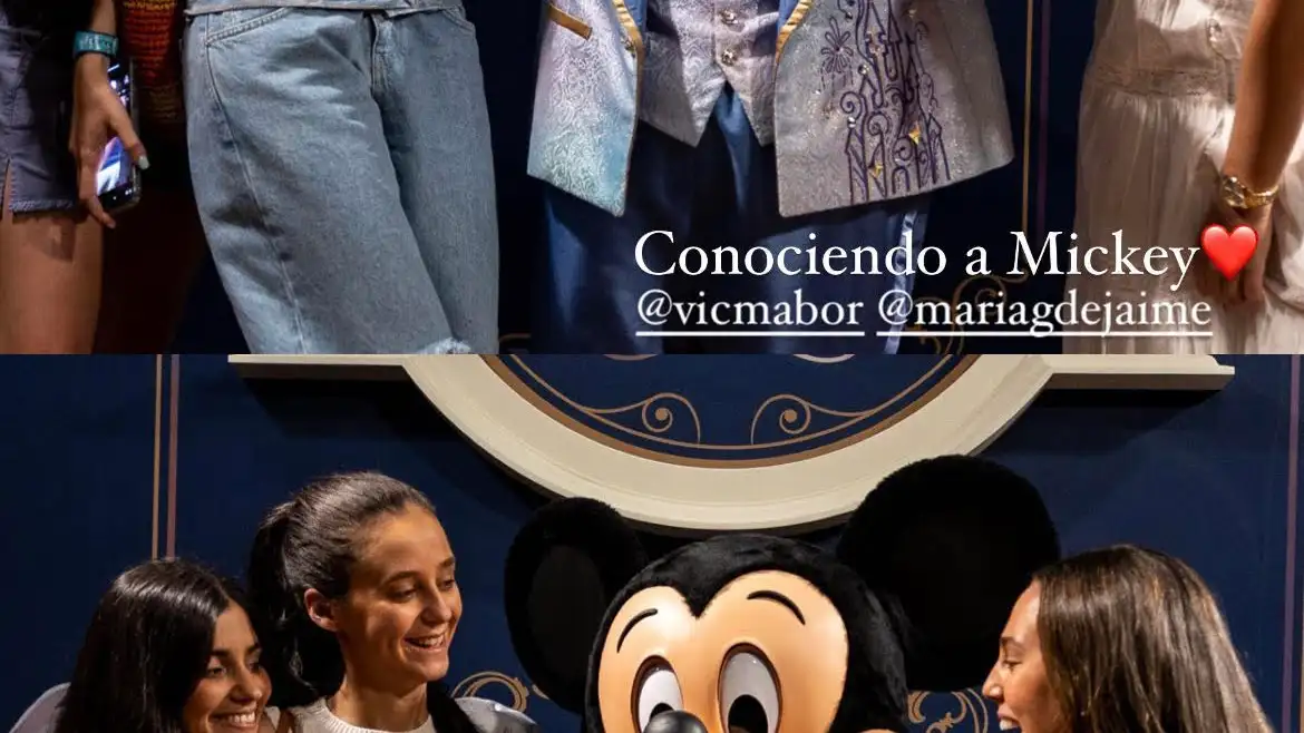 Victoria Federica disfrutando en Disney con amigas.