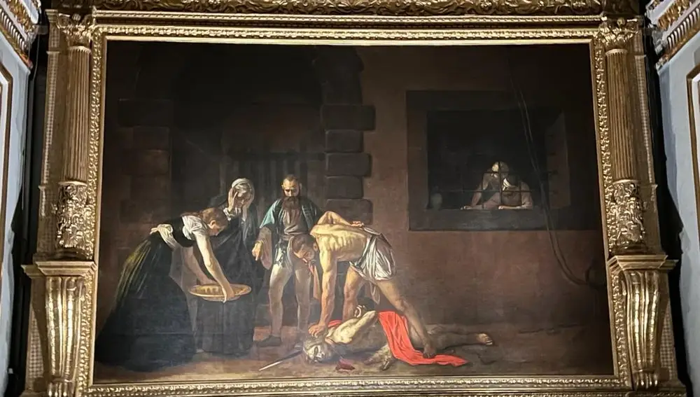 'La decapitación de San Juan Bautista', de Caravaggio en la Concatedral de San Juan, La Valeta