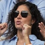 Mery Perelló anima a Rafa Nadal en Roland Garros