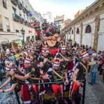 Imagen de la Gran Cabalgata del Carnaval de Cádiz de 2022