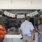 Feria del libro en el Retiro de Madrid.