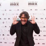 El actor Sergio Peris-Mencheta posa para los fotógrafos durante la gala de los XXV Premios Max de las Artes Escénicas en el Teatre Principal de Maó (Menorca)