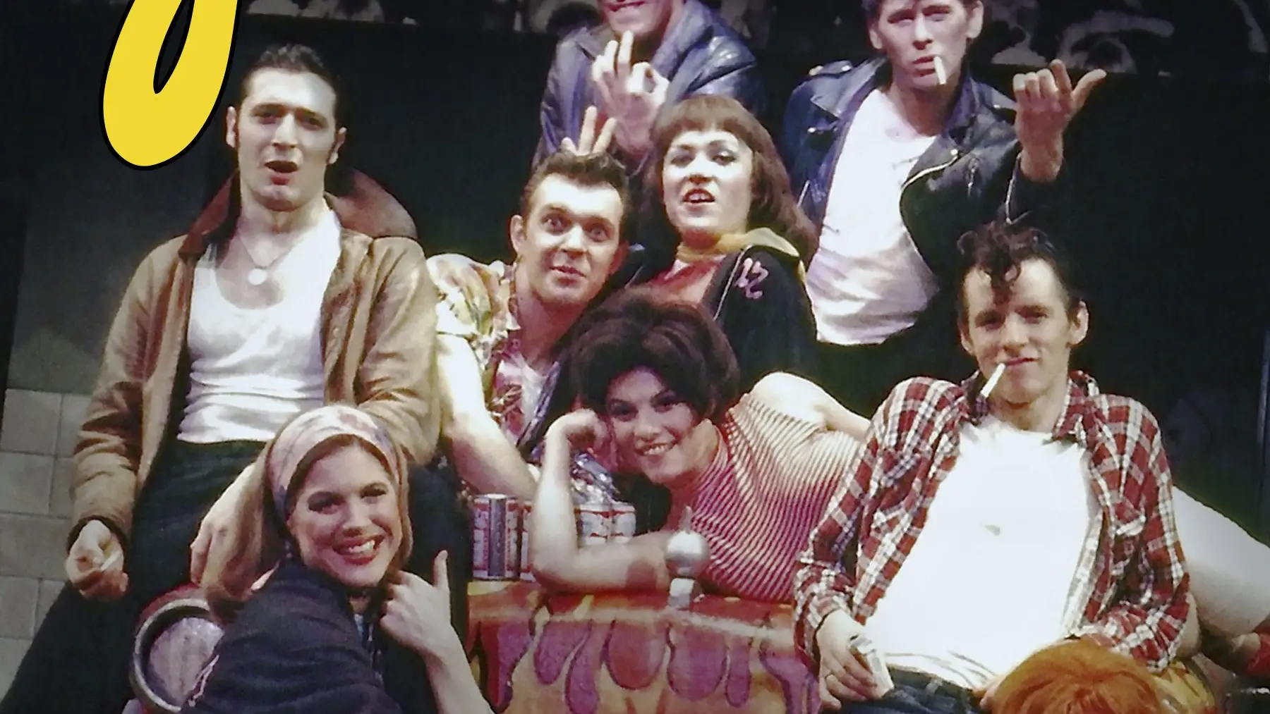 &quot;Grease, Tell Me More, Tell Me More&quot;, cartel del musical de Broadway