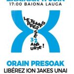 Cartel de la convocatoria de la manifestación
