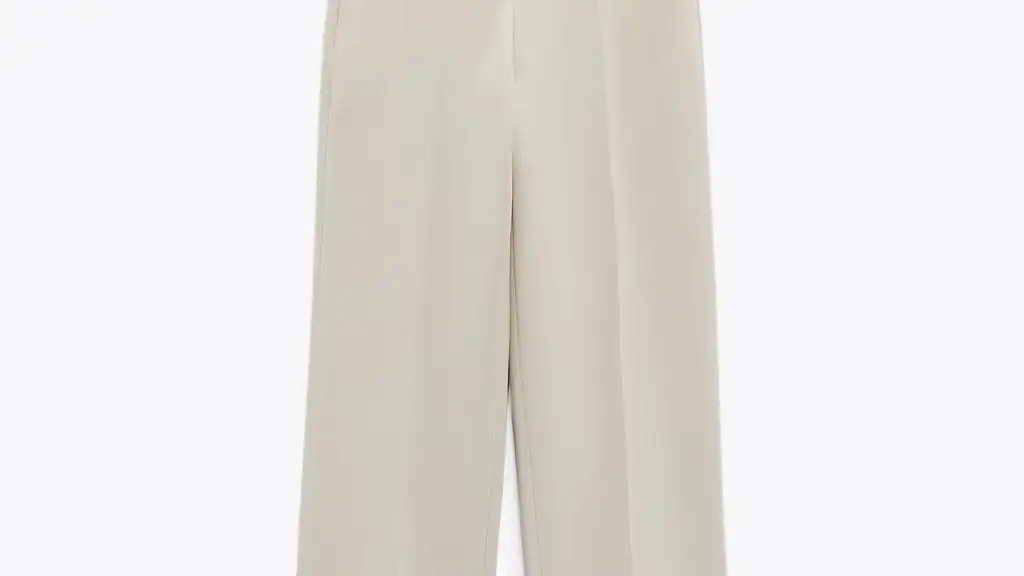 Pantalón masculino wide leg, de Zara