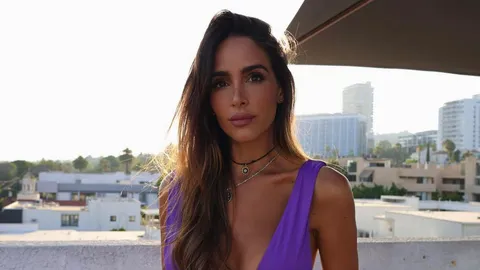 Rocío Osorno con bikini de Zara en Los Ángeles.