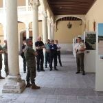 Inauguración de la exposición en el Palacio Real de Valladolid