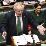 Boris Johnson no tiene intención alguna de presentar su dimisión