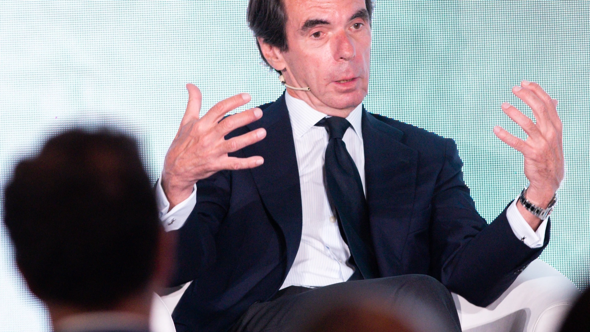 El expresidente del Gobierno de España, José María Aznar