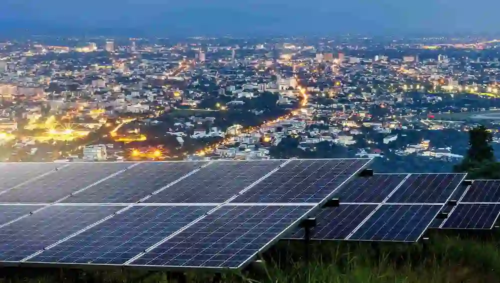 Placas solares.