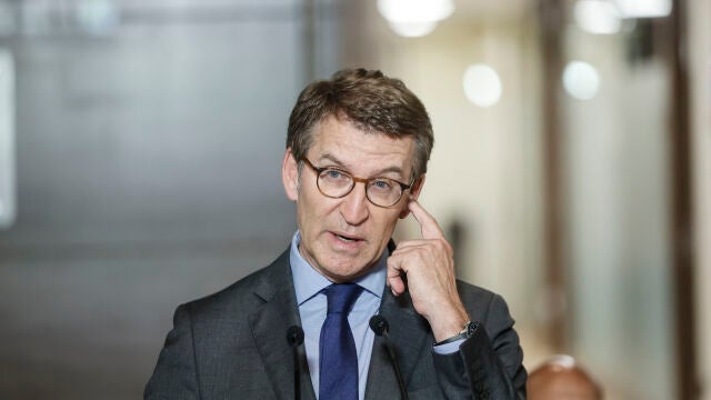 El presidente del PP, Alberto Núñez Feijóo.