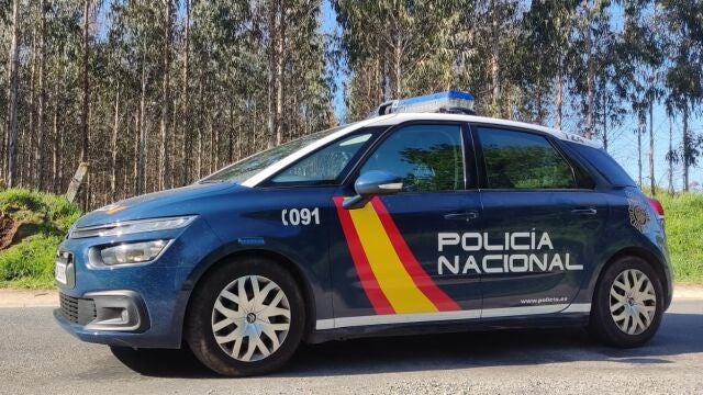 Un coche patrulla de la Policía Nacional de Valladolid