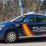 Un coche patrulla de la Policía Nacional de Valladolid