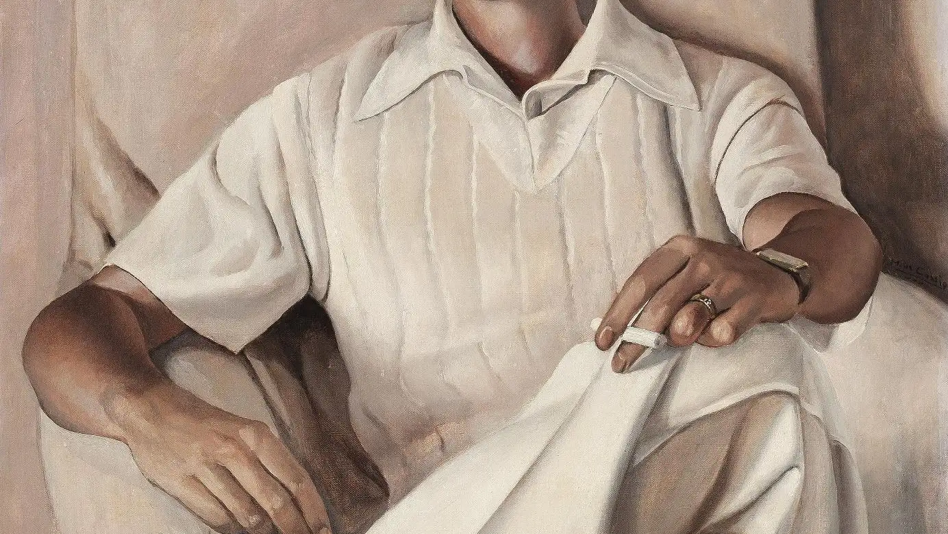 Mariano de Cossío, Retrato de Santiago Pérez-Jáuregui, 1931. Óleo sobre lienzo, 100 x 78 cm. Colección particular