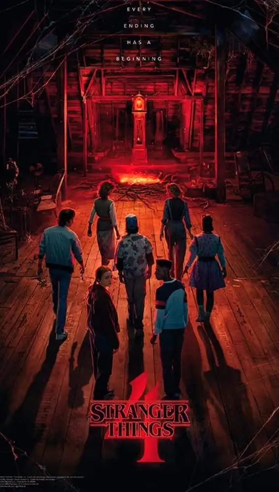 Póster de Stranger Things, temporada 4