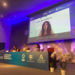 La consejera de Igualdad, Políticas Sociales y Conciliación, Rocío Ruiz, en el II Congreso Internacional LGTBI de Andalucía