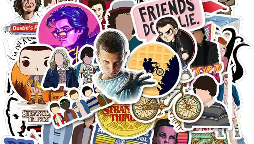 Pegatinas de Stranger Things