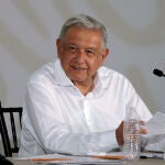 Fotografía cedida por la Presidencia de México del mandatario mexicano, Andrés Manuel López Obrador,