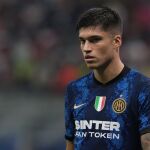Joaquín Correa con el Inter de Milán.