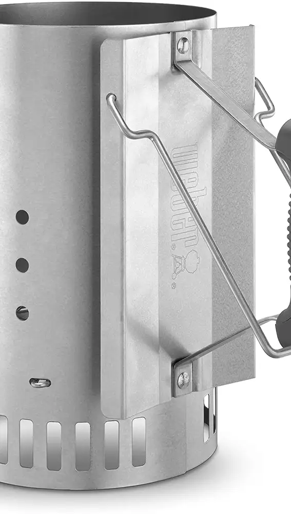 Chimenea de encendido rápido de barbacoa recomendada en Amazon