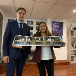 El presidente del Grupo de Ciudades Patrimonio y alcalde de Salamanca, Carlos García Carbayo, durante su presentación en México