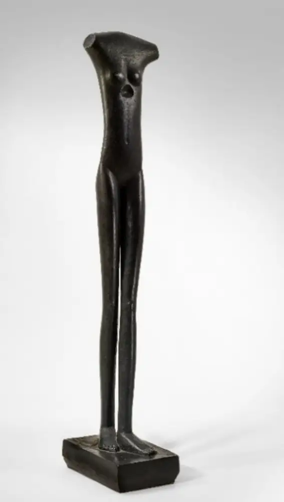 "Femme qui marche", de Giacometti