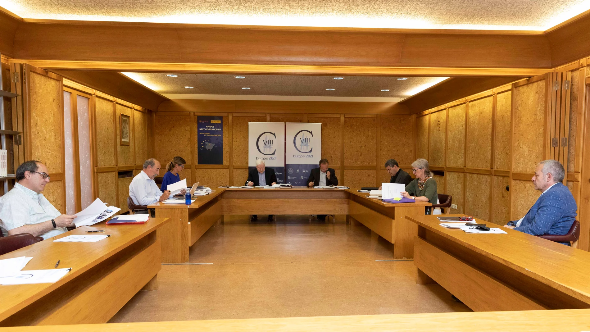 Comisión Ejecutiva de la Fundación VIII Centenario de la Catedral. Burgos 2021