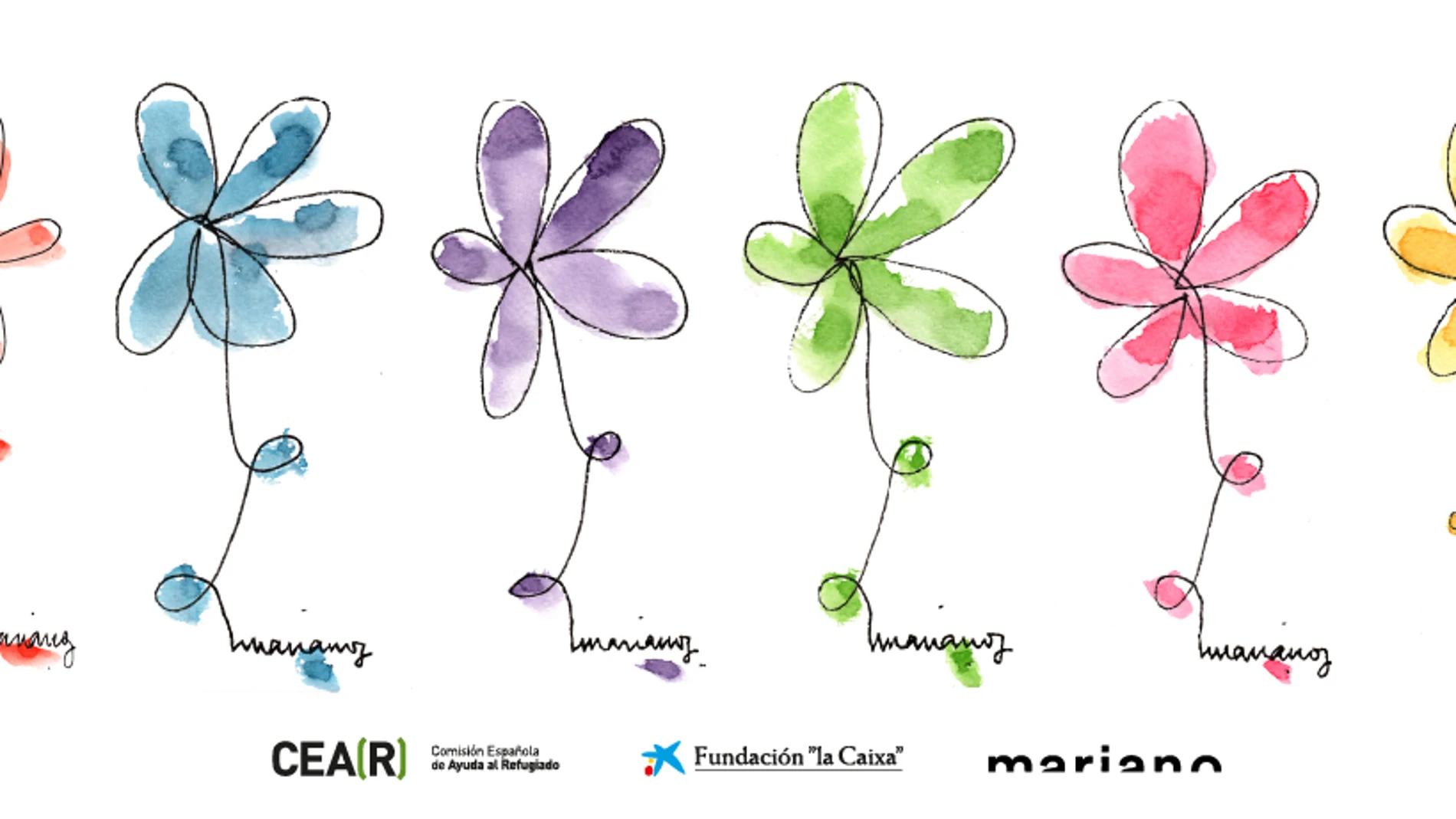 Cartel con las flores que se podrá ver desde el 20 de junio en el Caixaforum de Madrid