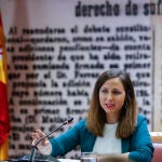 La ministra de Derechos Sociales y Agenda 2030, Ione Belarra. EFE/ Javier Lizón