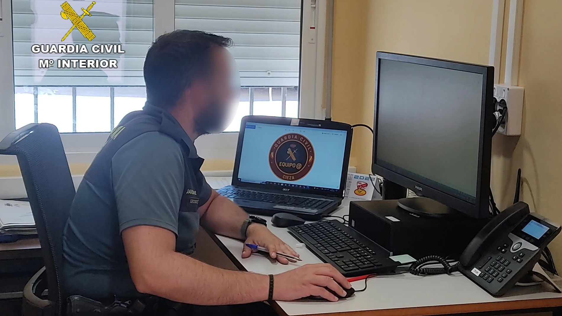 La Guardia Civil investiga a una persona por estafar a una empresa tras un ataque informático