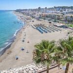 Una de las playas de la provincia de Málaga