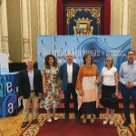 Presentación del Plan extraordinario de la Diputación de Palencia, con la presencia de Ángeles Armisén
