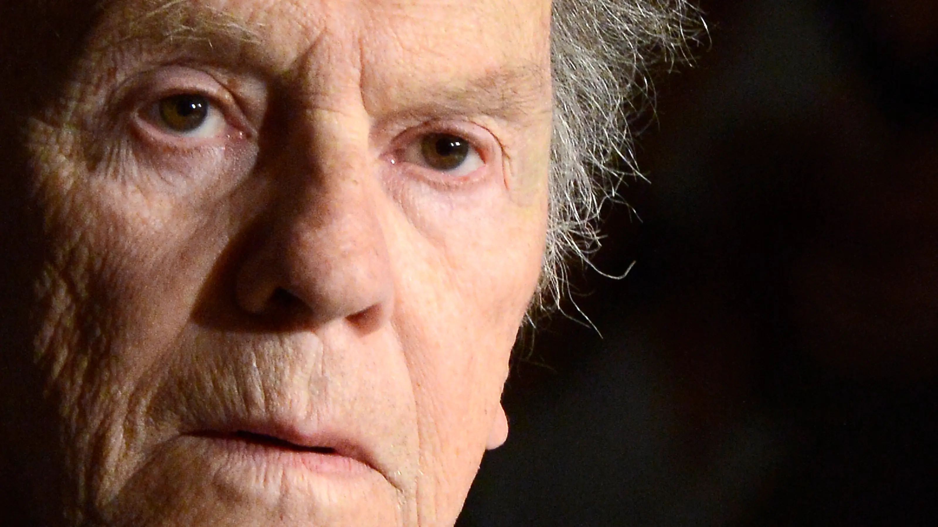 Jean-Louis Trintignant attends en la rueda de prensa de &quot;Amor&quot;