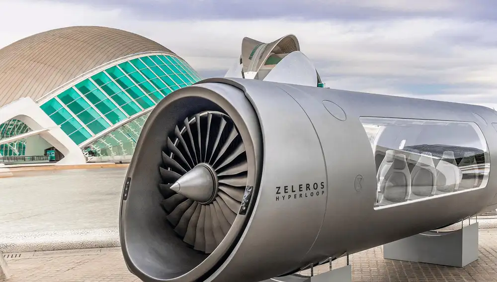 Vehículo hyperloop de Zeleros.