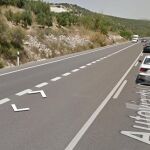 El accidente ocurrió en este tramo de la A-318, en el término municipal de Zuheros