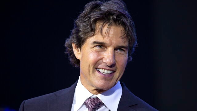 Tom Cruise durante la presentación en Seúl de "Top Gun: Maverick"