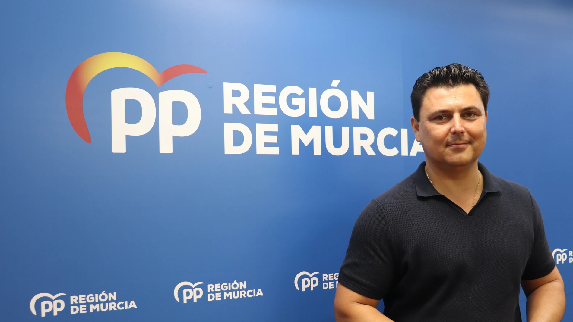 El secretario general del Partido Popular de la Región de Murcia, José Miguel Luengo