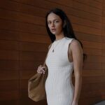 Imagen del vestido blanco de Mango.