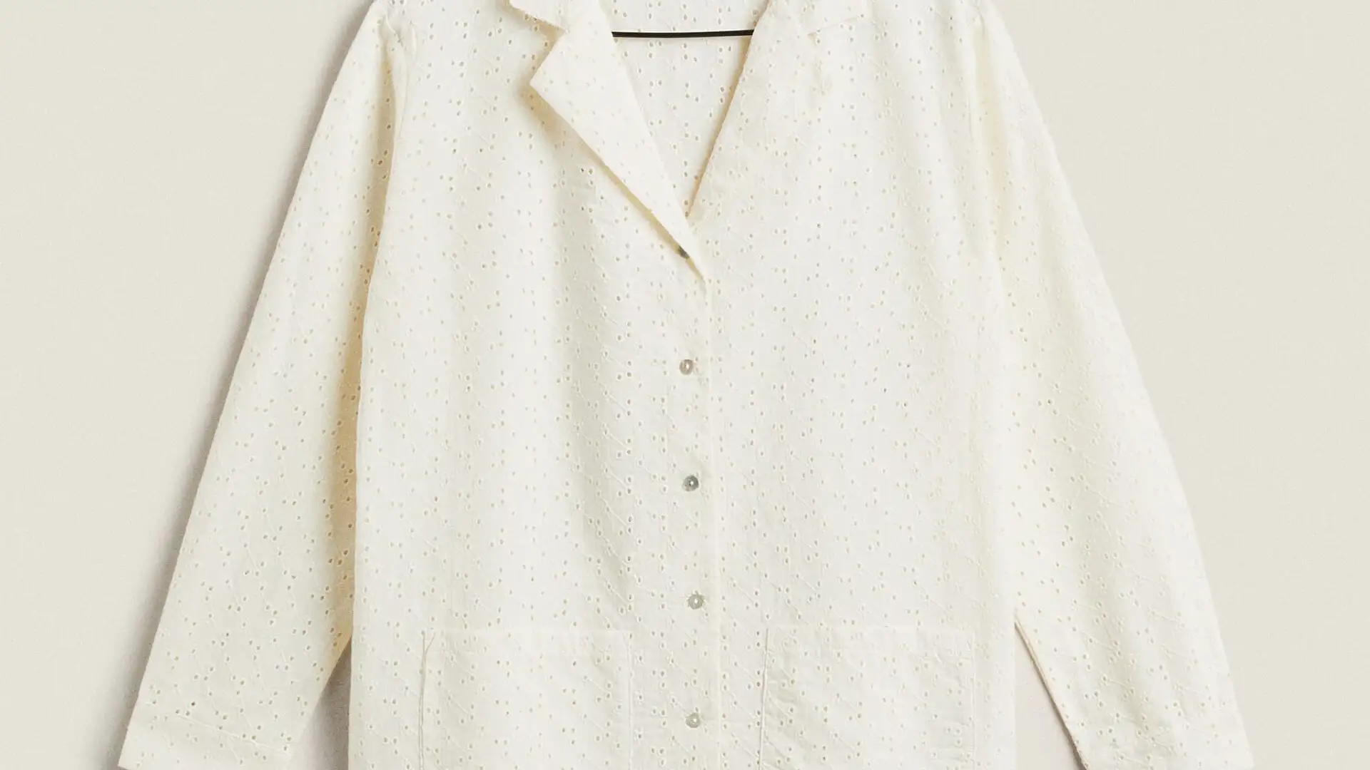 Camisa algodón bordados, de Zara Home