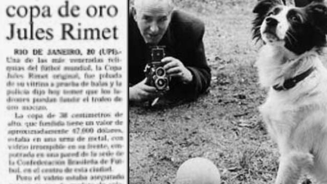 La Copa del Mundo ha sido robada dos veces a lo largo de su historia