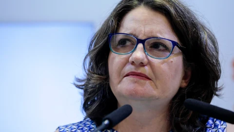 La exvicepresidenta de la Generalitat y coportavoz de Compromís, Mónica Oltra