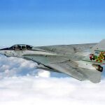 Un caza Grumman F-14 Tomcat como el que se ha estrellado en Irán