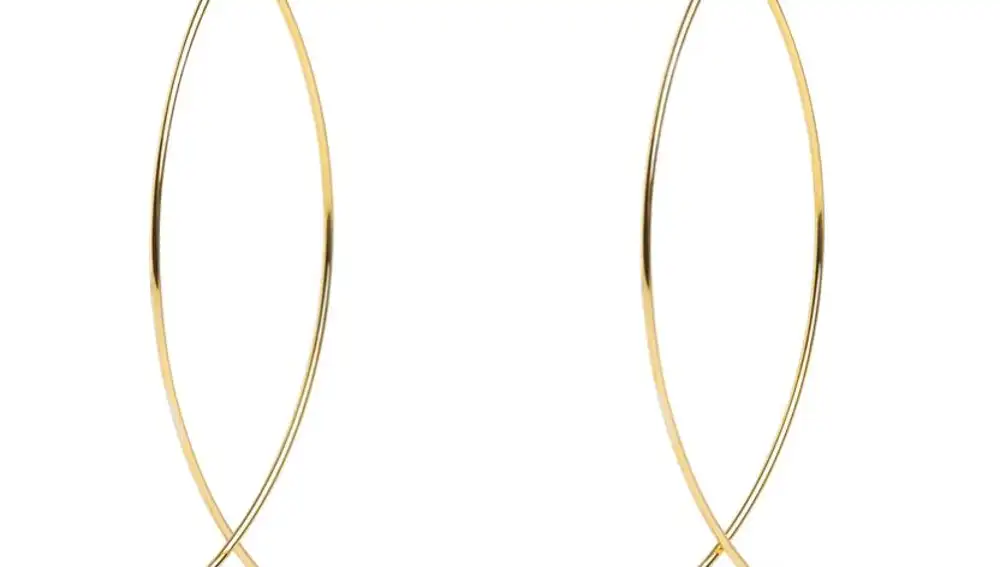 Pendientes Arch Pearl Oro.