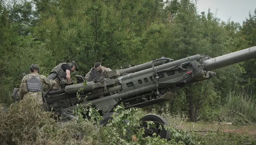La artillería es cada vez más importante en el transcurso de la guerra de Ucrania